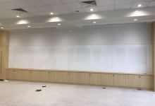 8m Long Magnetic Whiteboard at Nanyang Academy of Fine Arts