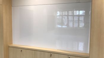 5.3m W x 1.45m H Seamless<br /> magnetic dry erase whiteboards