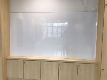 4.2m W x 1.45m H Seamless magnetic dry erase whiteboards