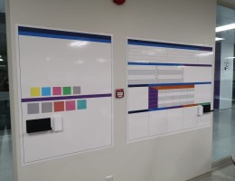 Printed Magnetic Whiteboard
