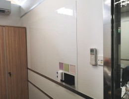 Visual Magnetic Whiteboard at Office