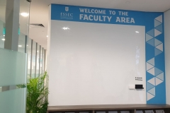 Vm magnetic whiteboard at Business School