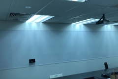 Full length Magnetic Wallpaper and<br /> Whiteboard with Frame at CIMB