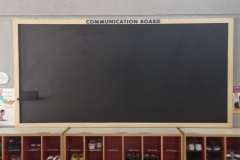 Gdmag Magnetic Chalkboard system at Childcare Centre