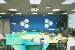 Hexagon shape GDMag matte Magnetic Whiteboard