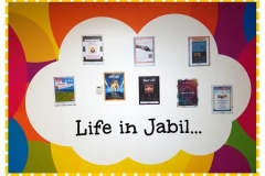 Magnetic wall with Magnetic A3 photo frames