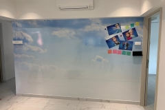 Printed Magnetic Whiteboard for Home