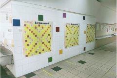 VM Magnetic Scrabble Board at Primary School