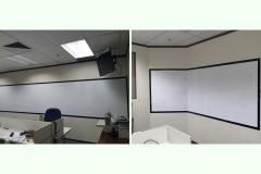 Visual Magnetic Whiteboard With Frames At CIMB