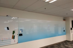 Visual Magnetic printed whiteboard<br /> 5.5m(L) x 1.5m(H)