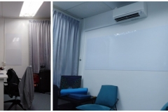 Visual Magnetic whiteboard at Community Centre