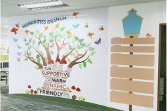 Visual Magnetics Wall Mural at MOE